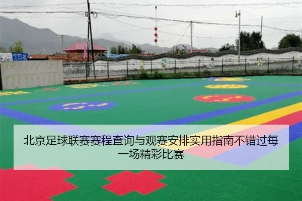 北京足球联赛赛程查询与观赛安排实用指南不错过每一场精彩比赛
