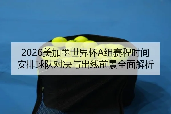 2026美加墨世界杯A组赛程时间安排球队对决与出线前景全面解析